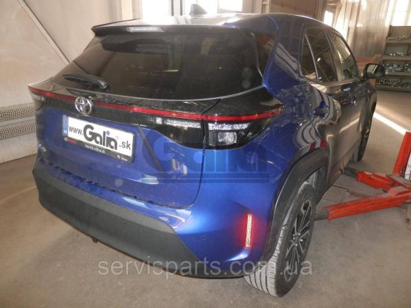 Оцинкований фаркоп на Toyota Yaris Cross 2021- (Тойота Яріс Крос) Швидкознімний автомат на ручці - Зображення 3