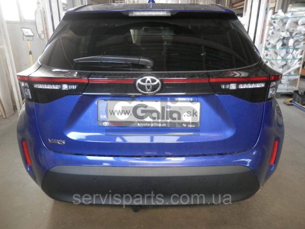 Оцинкований фаркоп на Toyota Yaris Cross 2021- (Тойота Яріс Крос) Швидкознімний автомат на ручці - Зображення 5