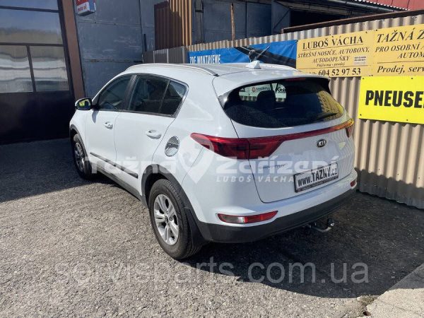 Оцинкований фаркоп на Kia Sportage QL 2015-2018