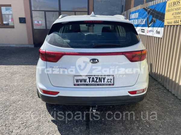 Оцинкований фаркоп на Kia Sportage QL 2015-2018 - Зображення 8
