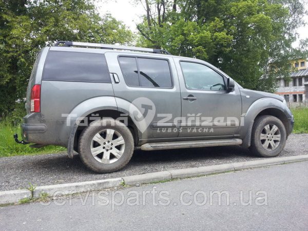 Польський фаркоп на Nissan Pathfinder R51 2005-2014 (Нісан Пафайндер) - Зображення 5