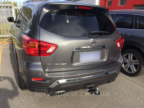 Знімний гак фаркоп на Nissan Pathfinder R52 2012-2021 (Нісан Патфайндер) Американська вставка під квадрат - Зображення 4