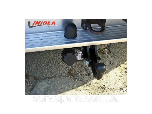 Польський фаркоп на Nissan Patrol Y61 1997-2010 (Нісан Патрол) без підрізу бампера - Зображення 4