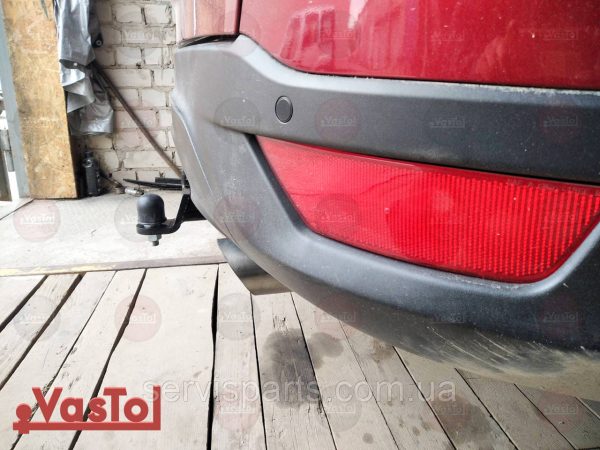 Український фаркоп на Ford Kuga 2013-2019 (Ford Escape USA) американська вставка під квадрат - Зображення 2
