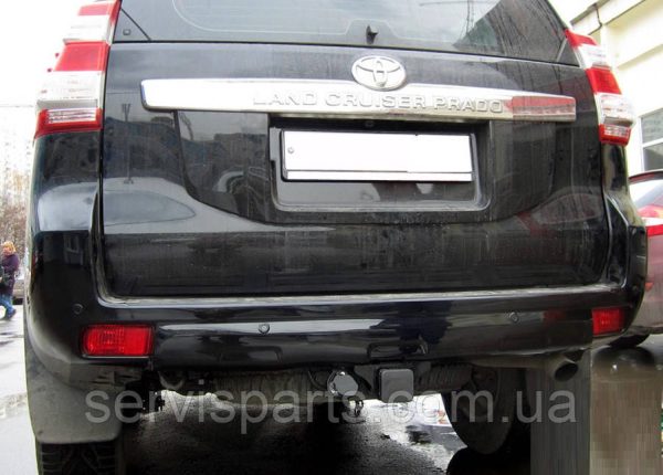 Знімний фаркоп Toyota Land Cruiser Prado 120,150 (Тойота Ленд Крузер Прадо) Американська вставка під квадрат - Зображення 2