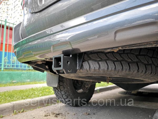 Знімний фаркоп Toyota Land Cruiser Prado 120,150 (Тойота Ленд Крузер Прадо) Американська вставка під квадрат - Зображення 6