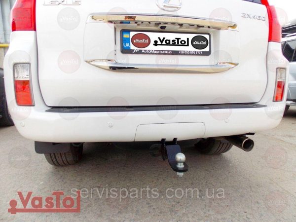 Знімний фаркоп Toyota Land Cruiser Prado 120,150 (Тойота Ленд Крузер Прадо) Американська вставка під квадрат - Зображення 9