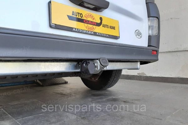 Медичний фаркоп на Nissan Primastar 2003-2014 (Нісан Примастар) Швидкознімний автомат на ручці - Зображення 5