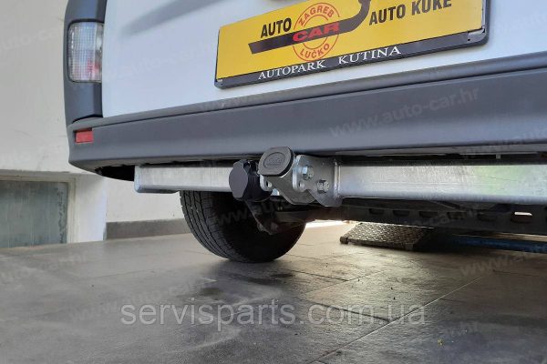 Медичний фаркоп на Nissan Primastar 2003-2014 (Нісан Примастар) Швидкознімний автомат на ручці - Зображення 6