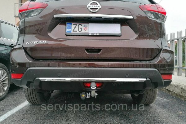 Оцинкований фаркоп на Nissan X-Trail T32 2014-2021 (Nissan Rogue USA) - Зображення 2
