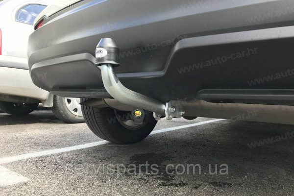 Оцинкований фаркоп на Nissan Qashqai J11 2013-2021 (Нісан Кашкай) - Зображення 3