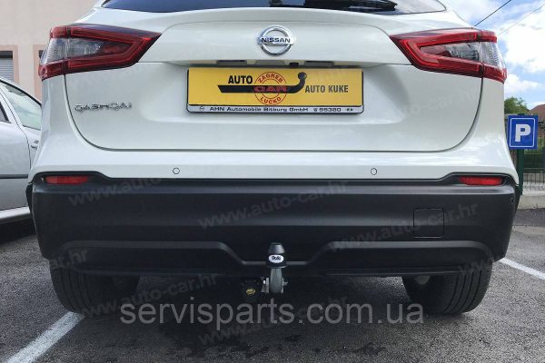 Оцинкований фаркоп на Nissan Qashqai J11 2013-2021 (Нісан Кашкай)