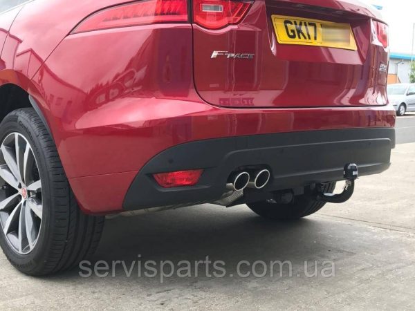 Фаркоп на Jaguar F-Pace 2016- швидкознімний на ключі. - Зображення 2