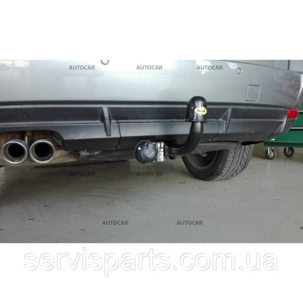 Польський фаркоп на BMW X3 E83 2004-2010 без підрізу бампера.