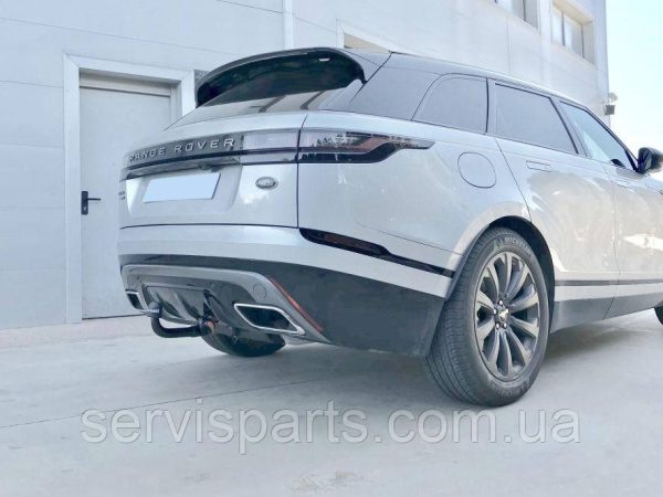 Швидкознімний фаркоп на Land Rover Range Rover Velar 2017- (Рейнж Ровер Велар) на ключах