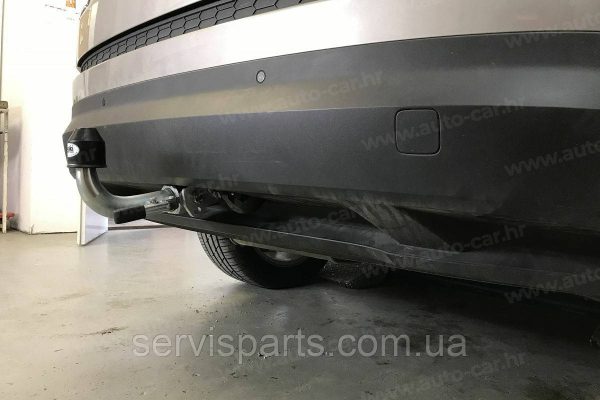Фаркоп Skoda Kodiaq 2017- (Шкода Кодіак) оцинкований на болтах Швидкознімний автомат на ручці - Зображення 9
