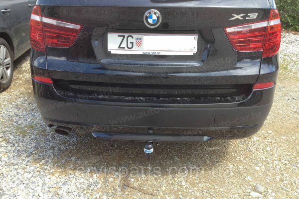 Швидкоз'ємний фаркоп на BMW X3 F25 2010-2017 на ключах - Зображення 4