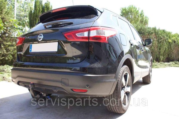 Швидкознімний фаркоп на Nissan Qashqai II 2014-2019 на ключах (Нісан Кашкай) - Зображення 5
