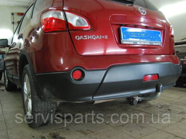 Оцинкований фаркоп на Nissan Qashqai J10 2007-2014 (також Qashqai +2)