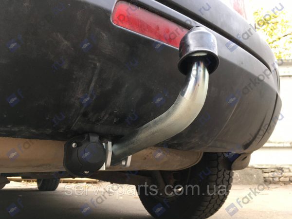 Оцинкований фаркоп на Nissan Qashqai J10 2007-2014 (також Qashqai +2) - Зображення 7