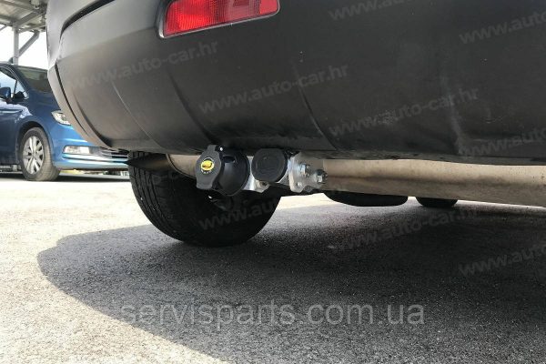 Оцинкований фаркоп на Nissan Qashqai J10 2007-2014 (також Qashqai +2) Швидкознімний автомат на ручці - Зображення 7