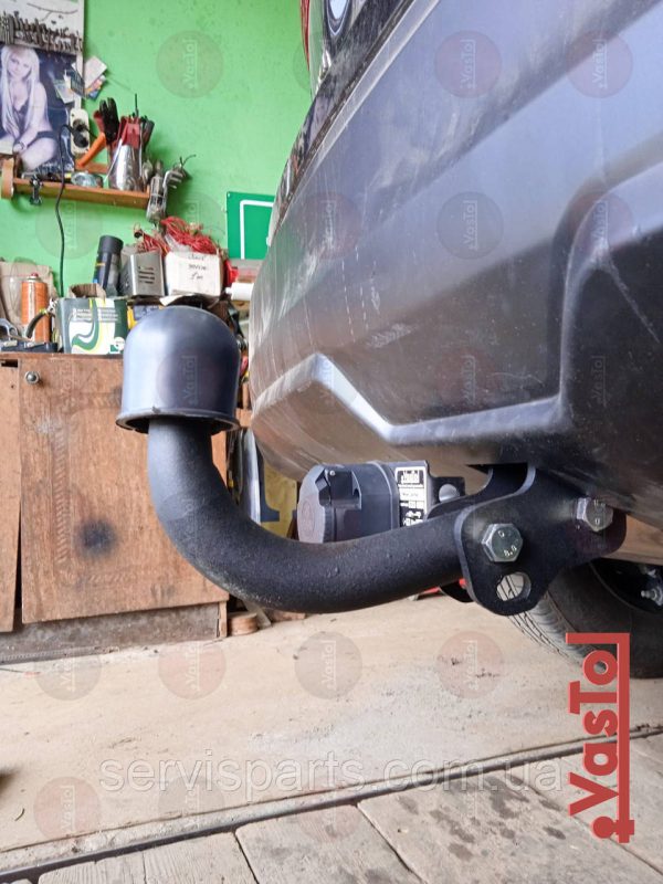 Український фаркоп на Nissan Qashqai 2019 (для автомобілів з AdBlue) без підрізання бампера - Зображення 2