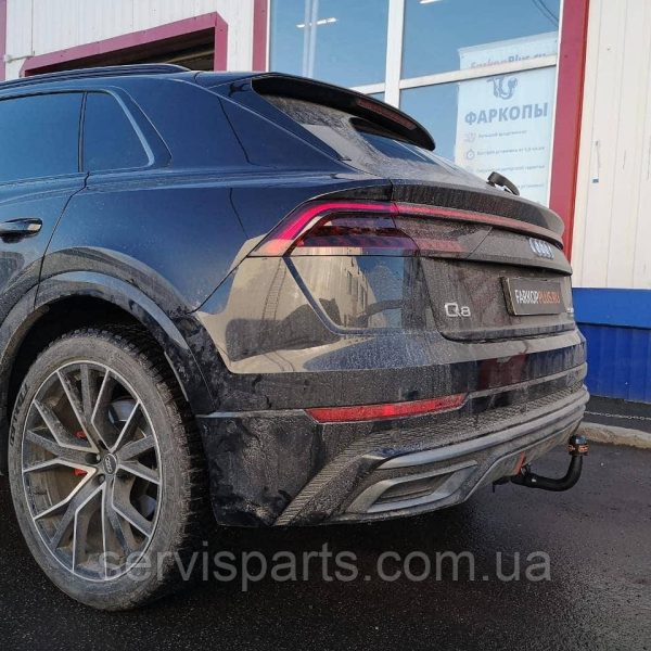 Фаркоп Audi Q8 2018- (вкл. SQ8, окрім Hybrid) швидкознімний на ключах - Зображення 4