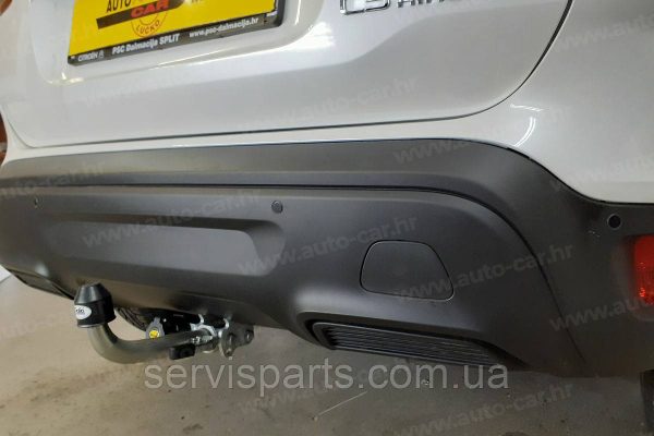 Оцинкований фаркоп на Citroen C5 Aircross 2017- (Сітроен С5 Айркрос) Швидкознімний автомат на ручці - Зображення 4
