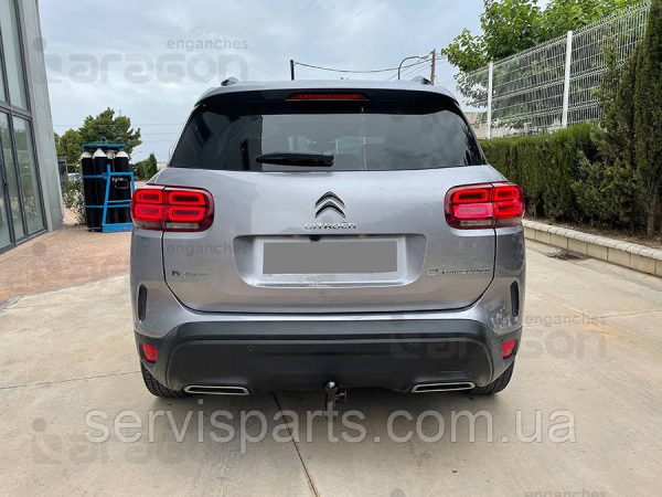 Швидкознімний фаркоп на Citroen C5 Aircross 2017- на ключах (Сітроен С5 Айркрос) - Зображення 2