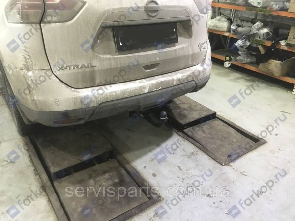 Швидкознімний фаркоп на Nissan X-Trail T32 2014 - на ключах (Nissan Rogue USA) - Зображення 7