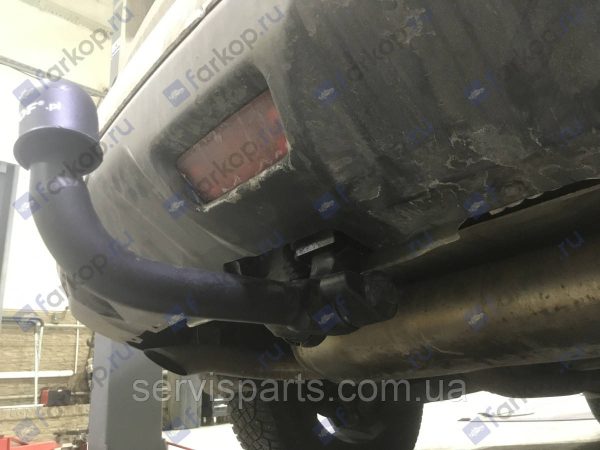 Швидкознімний фаркоп на Nissan X-Trail T32 2014 - на ключах (Nissan Rogue USA) - Зображення 4
