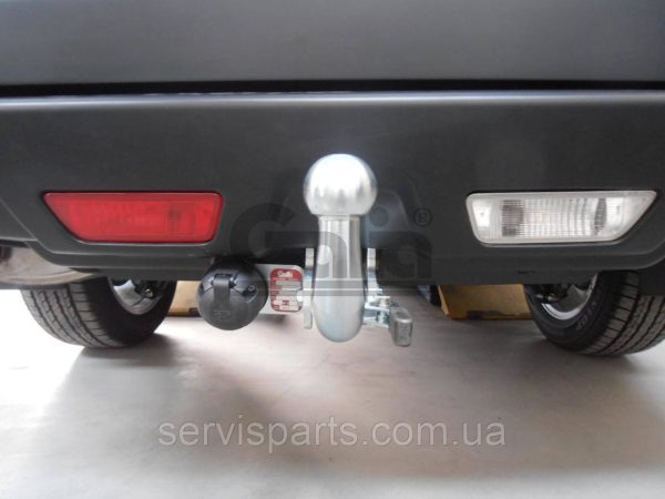 Оцинкований фаркоп на Nissan X-Trail T31 2007-2014 (Ніссан X-Трейл) Швидкознімний автомат на ручці - Зображення 6