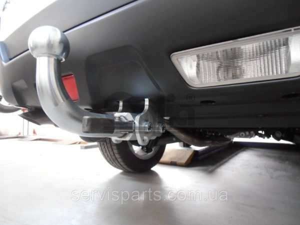 Оцинкований фаркоп на Nissan X-Trail T31 2007-2014 (Ніссан X-Трейл) Швидкознімний автомат на ручці - Зображення 7