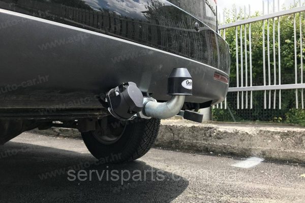 Оцинкований фаркоп на SsangYong Kyron 2005- (СсангЙонг Кайрон) Швидкознімний автомат на ручці - Зображення 4