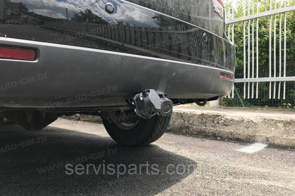 Оцинкований фаркоп на SsangYong Kyron 2005- (СсангЙонг Кайрон) Швидкознімний автомат на ручці - Зображення 7