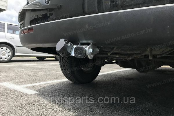 Оцинкований фаркоп на SsangYong Kyron 2005- (СсангЙонг Кайрон) Швидкознімний автомат на ручці