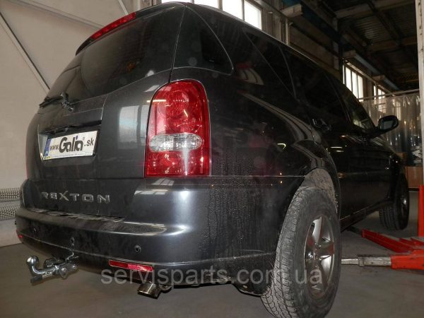 Знімний гак фаркоп на SsangYong Rexton 2005-2017 (Ссангйонг Рекстон) Швидкознімний автомат на ручці - Зображення 2