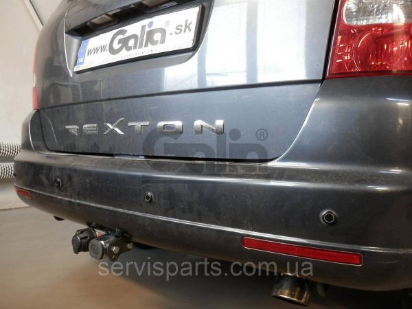 Знімний гак фаркоп на SsangYong Rexton 2005-2017 (Ссангйонг Рекстон) Швидкознімний автомат на ручці