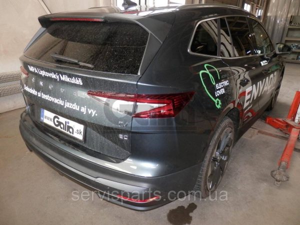 Оцинкований фаркоп на Skoda Enyaq iV 2020- (Шкода Еніак) Швидкознімний автомат на ручці - Зображення 7