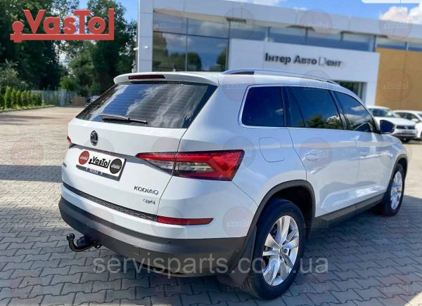 Фаркоп Skoda Kodiaq 2017- (Шкода Кодіак) гак на болтах - Зображення 2