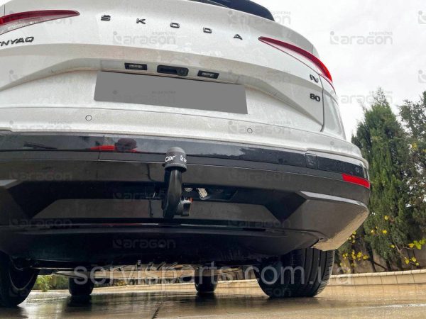 Швидкознімний фаркоп на Skoda Enyaq iV 2020- (Шкода Еніак) на ключі - Зображення 2