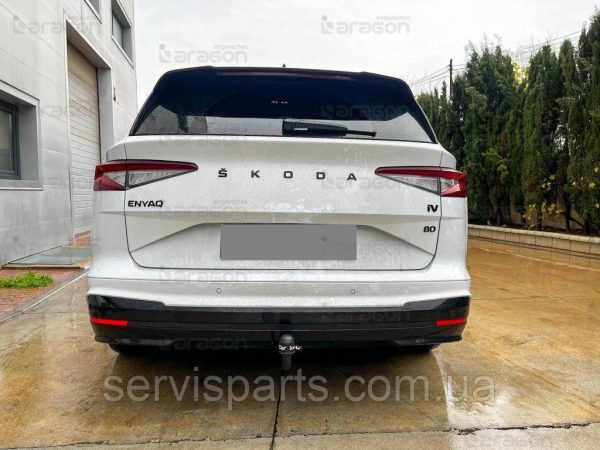 Швидкознімний фаркоп на Skoda Enyaq iV 2020- (Шкода Еніак) на ключі - Зображення 3