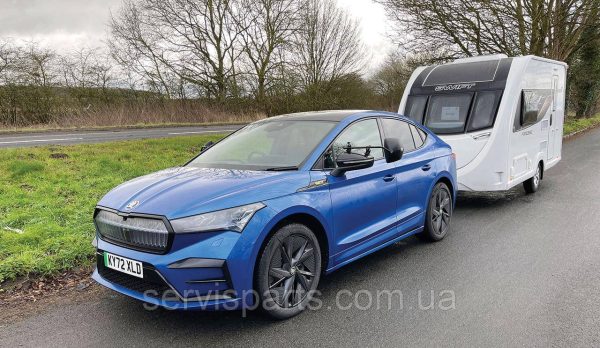 Швидкознімний фаркоп на Skoda Enyaq iV 2020- (Шкода Еніак) на ключі - Зображення 4