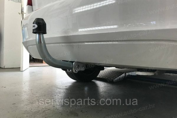 Оцинкований фаркоп на Skoda Fabia 2000-2014 универсал і седан - Зображення 5