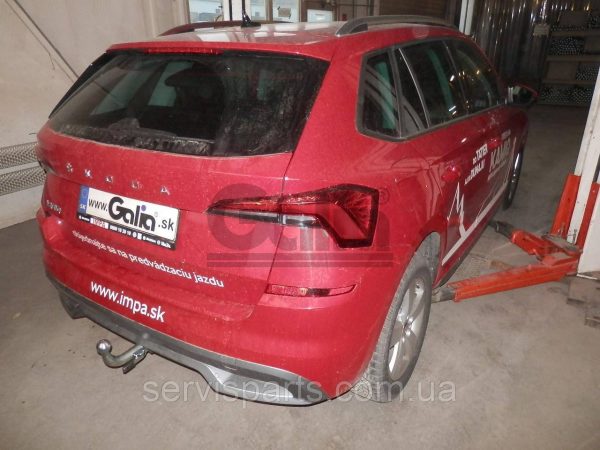 Оцинкований фаркоп на Skoda Kamiq 2019- (Шкода Камік) - Зображення 4