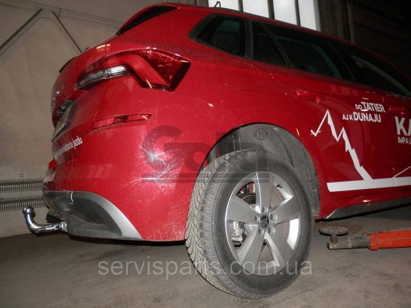 Оцинкований фаркоп на Skoda Kamiq 2019- (Шкода Камік) - Зображення 2