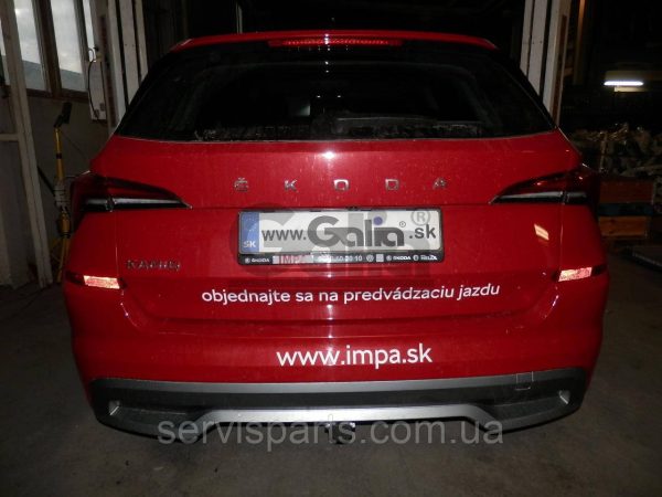 Оцинкований фаркоп на Skoda Kamiq 2019- (Шкода Камік) Швидкознімний автомат на ручці - Зображення 3