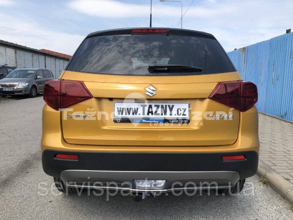 Оцинкований фаркоп на Suzuki Vitara 2018- (Сузунки Вітара) Швидкознімний автомат на ручці - Зображення 7