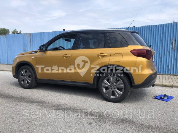 Оцинкований фаркоп на Suzuki Vitara 2018- (Сузунки Вітара) Швидкознімний автомат на ручці - Зображення 3