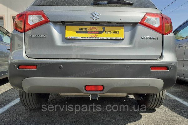 Оцинкований фаркоп на Suzuki Vitara 2015-2018 (Сузукі Вітара) Швидкознімний автомат на ручці - Зображення 3